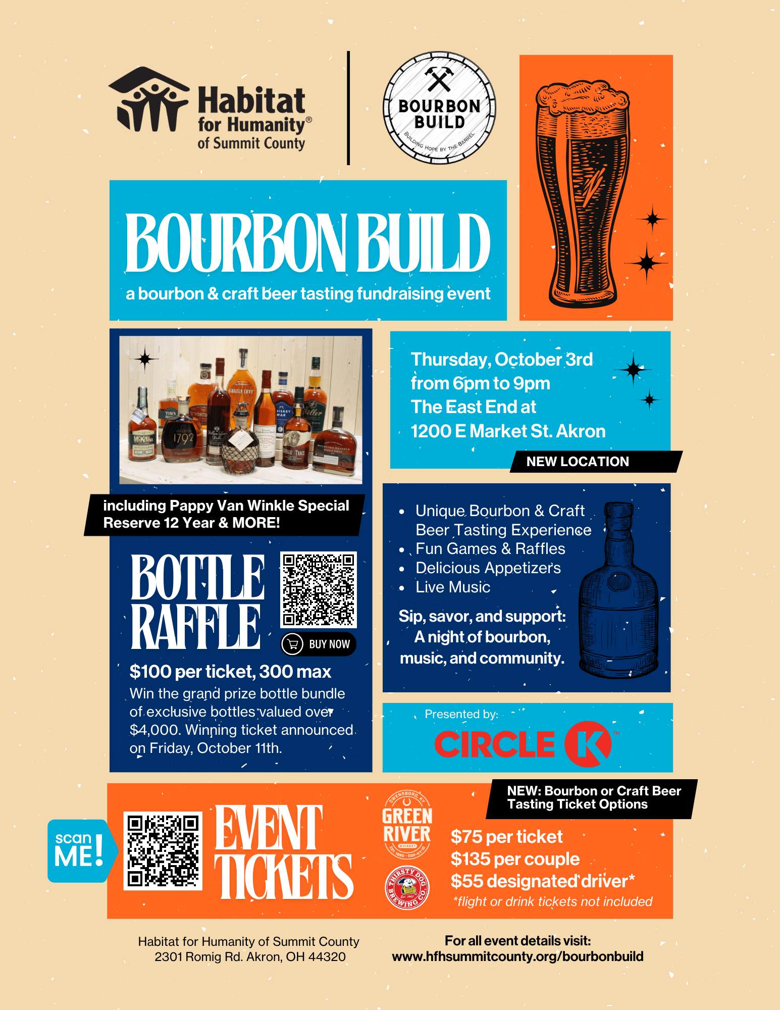 Bourbon Build Event Flyer 2024