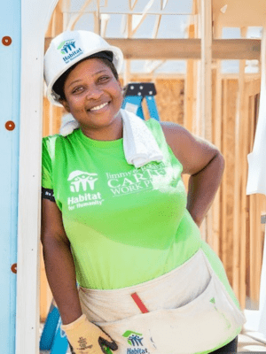 Women Build on Build Site