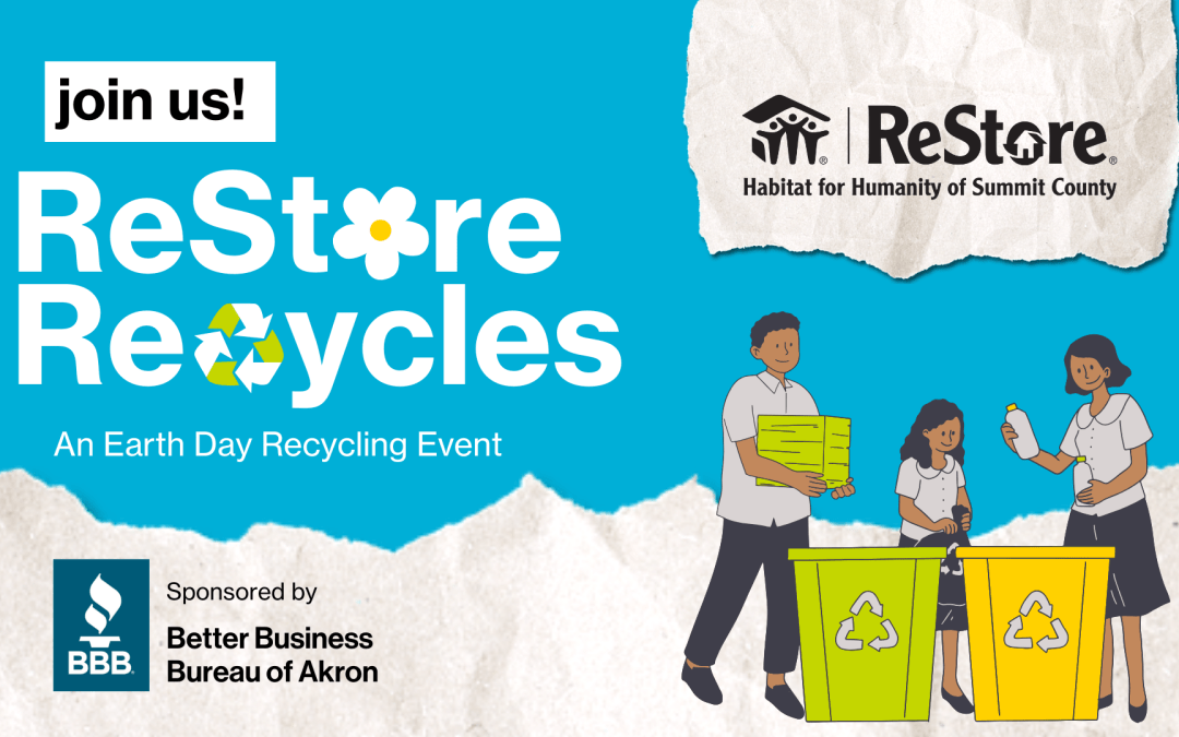 ReStore Recycles, an Earth Day Recycling Event