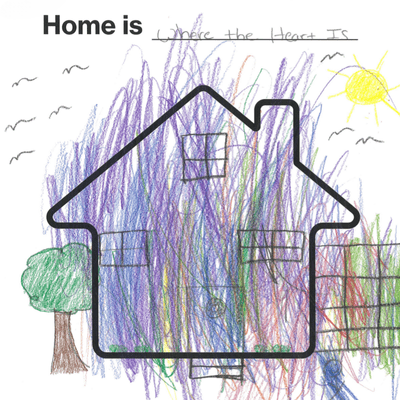 Kid's drawing of future home